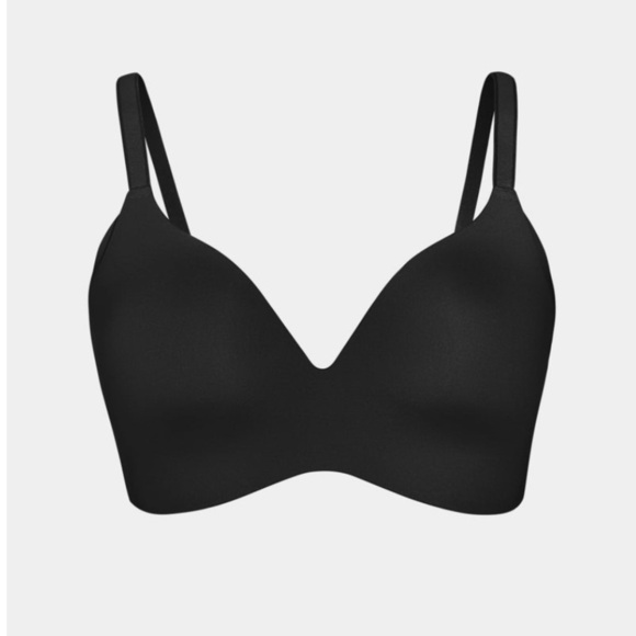 NWT- Knix Wingwoman Black Contour Bra Size 8+ (40-42 F and G) Wireless Support - Picture 1 of 5